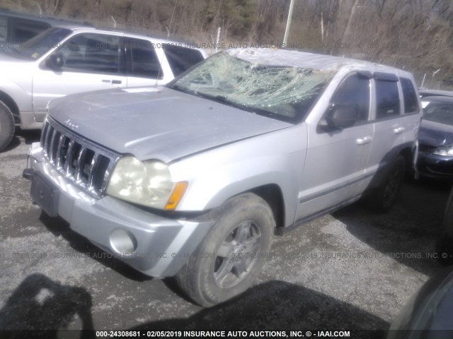 1J8GR48K87C513628 - 2007 JEEP GRAND CHEROKEE LAREDO/COLUMBIA/FREEDOM 银色 照片 2