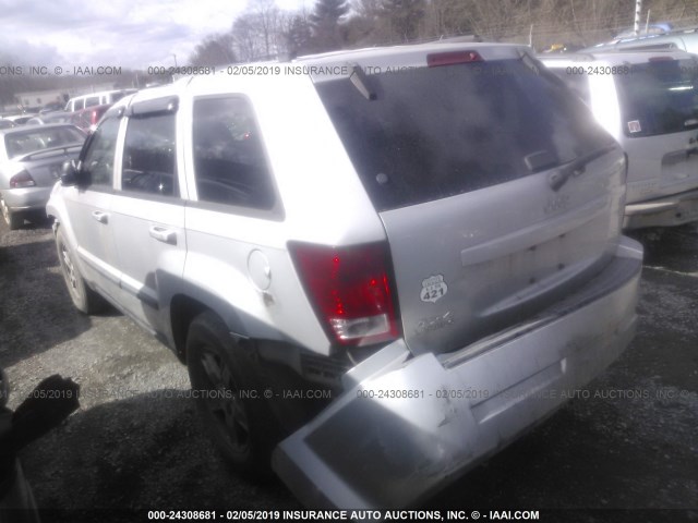 1J8GR48K87C513628 - 2007 JEEP GRAND CHEROKEE LAREDO/COLUMBIA/FREEDOM 银色 照片 3