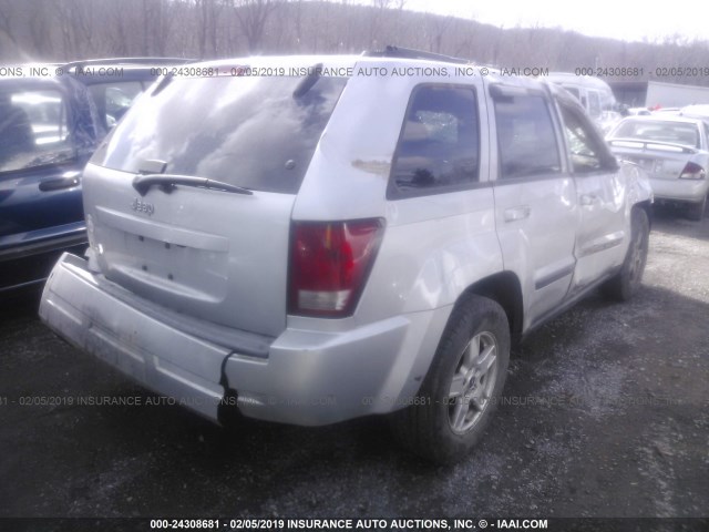 1J8GR48K87C513628 - 2007 JEEP GRAND CHEROKEE LAREDO/COLUMBIA/FREEDOM 银色 照片 4
