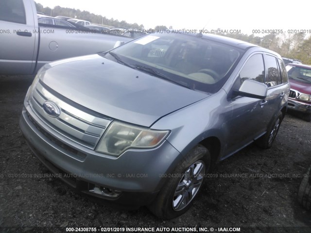 2FMDK48C37BA99807 - 2007 FORD EDGE SEL GRAY photo 2