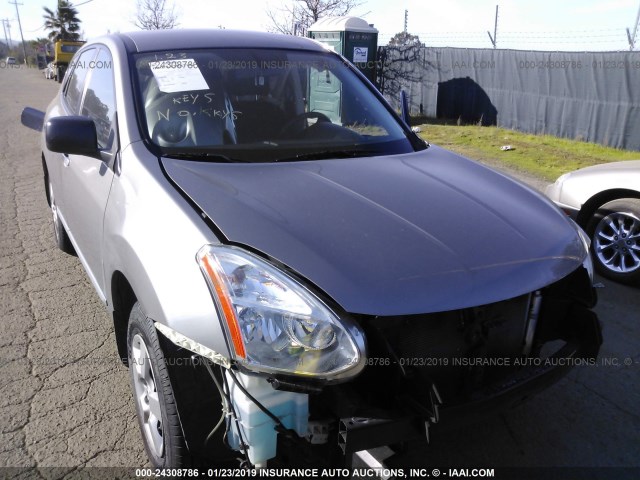 JN8AS5MV0BW273994 - 2011 NISSAN ROGUE S/SV/KROM GRAY photo 1