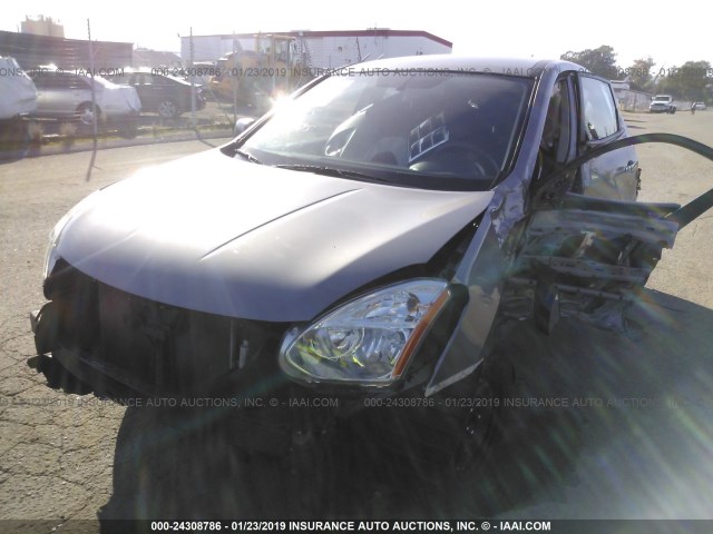 JN8AS5MV0BW273994 - 2011 NISSAN ROGUE S/SV/KROM GRAY photo 2