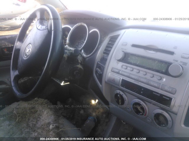 5TEUU42N78Z538454 - 2008 TOYOTA TACOMA ACCESS CAB თეთრი ფოტო 5
