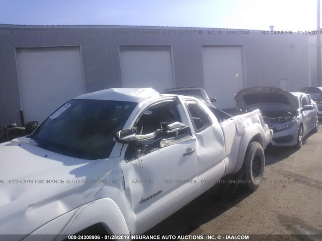 5TEUU42N78Z538454 - 2008 TOYOTA TACOMA ACCESS CAB თეთრი ფოტო 6