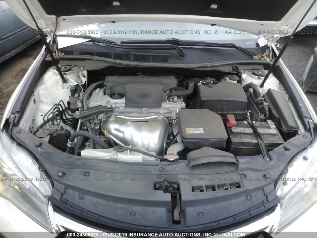 4T1BF1FK3GU238011 - 2016 TOYOTA CAMRY LE/XLE/SE/XSE 白色 照片 10