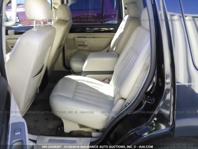5LMEU68H03ZJ23815 - 2003 LINCOLN AVIATOR 黑色 照片 8