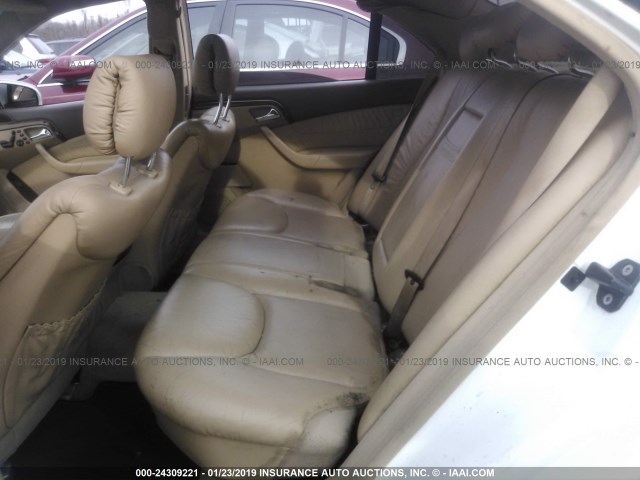 WDBNG70J0YA036245 - 2000 MERCEDES-BENZ S 430 WHITE photo 8