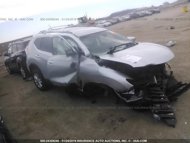 5N1AT2MK4FC797472 - 2015 NISSAN ROGUE S/SL/SV SILVER photo 1