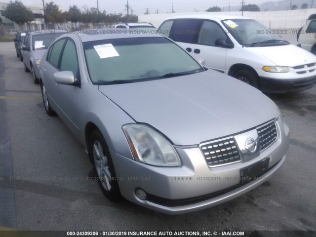 1N4BA41E16C829485 - 2006 NISSAN MAXIMA SE/SL SILVER photo 1