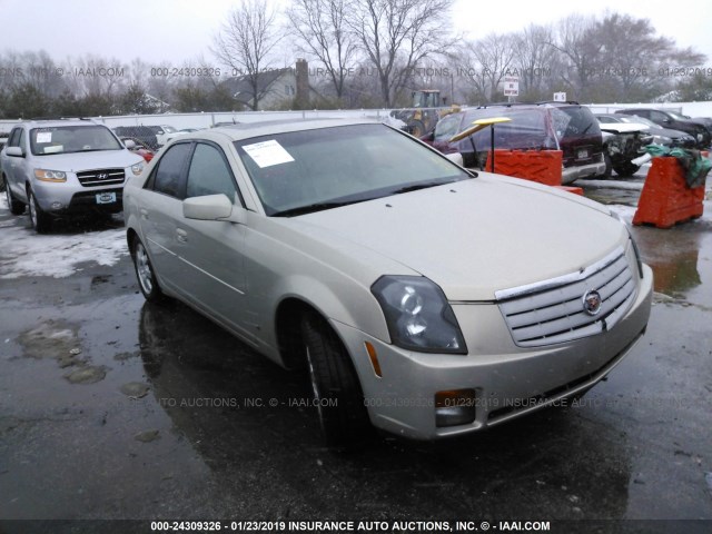 1G6DP577470177936 - 2007 CADILLAC CTS HI FEATURE V6 GOLD photo 1