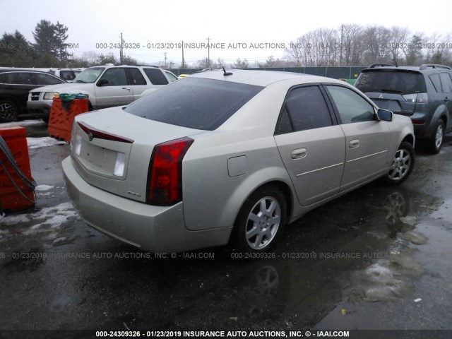 1G6DP577470177936 - 2007 CADILLAC CTS HI FEATURE V6 GOLD photo 4