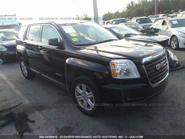 2GKALMEK5G6317064 - 2016 GMC TERRAIN SLE BLACK photo 1