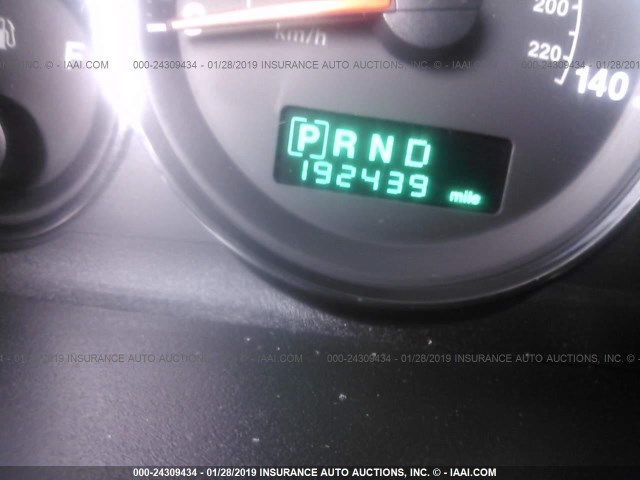 1J8HG48K36C354638 - 2006 JEEP COMMANDER BLACK photo 7