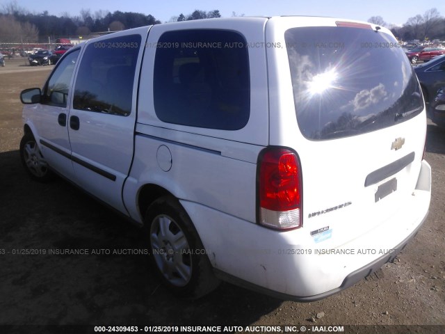 1GNDV23W18D132839 - 2008 CHEVROLET UPLANDER LS WHITE photo 3