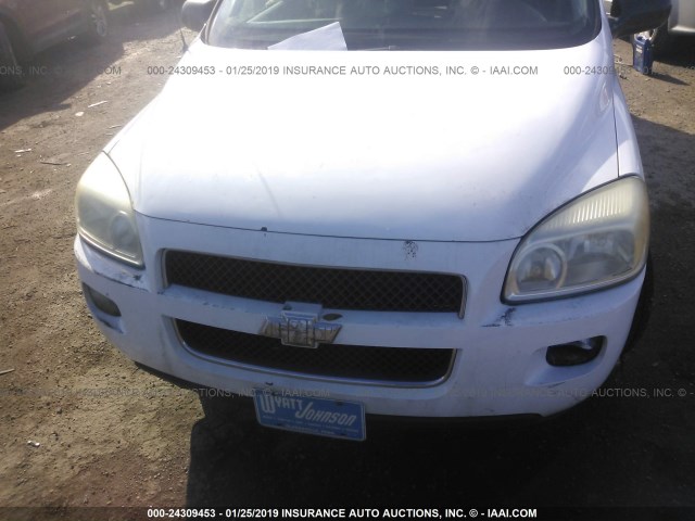 1GNDV23W18D132839 - 2008 CHEVROLET UPLANDER LS WHITE photo 6