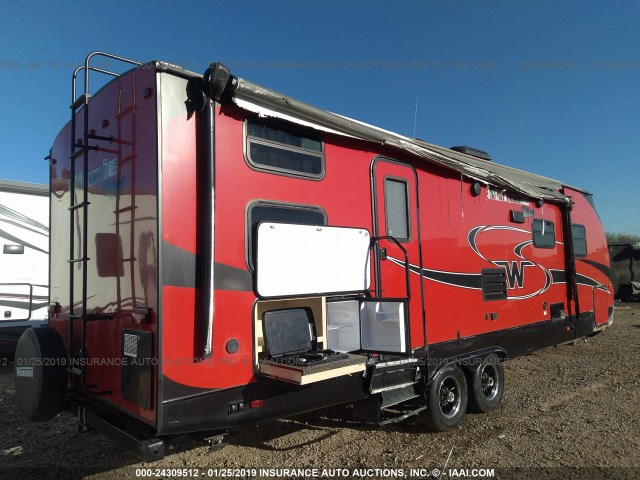 54CTM3V2XH4021679 - 2017 WINNEBAGO MINNIE PLUS  RED photo 4