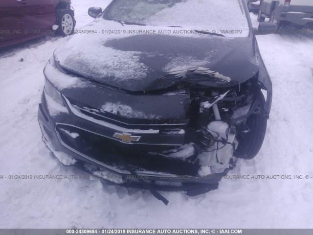1G1ZB5ST0HF210623 - 2017 CHEVROLET MALIBU LS BLACK photo 6