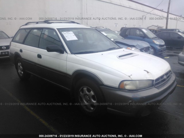 4S3BG6850V7649643 - 1997 SUBARU LEGACY OUTBACK/LIMITED WHITE photo 1