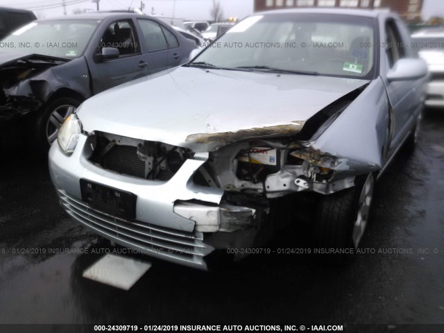 3N1CB51D03L806369 - 2003 NISSAN SENTRA XE/GXE SILVER photo 6