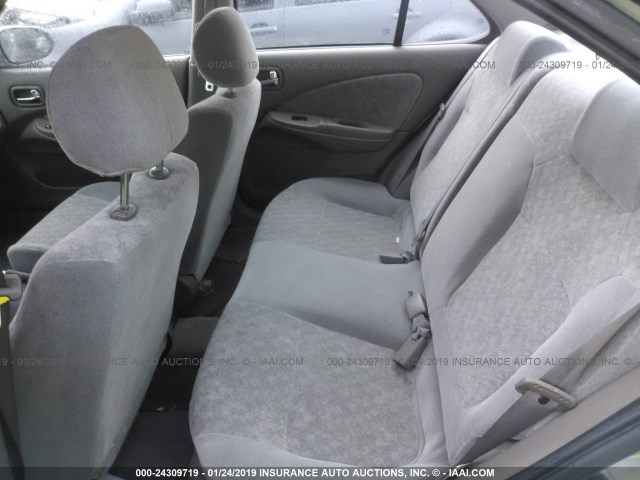 3N1CB51D03L806369 - 2003 NISSAN SENTRA XE/GXE SILVER photo 8