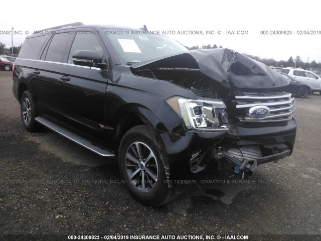 1FMJK1HTXJEA42453 - 2018 FORD EXPEDITION MAX XLT BLACK photo 1