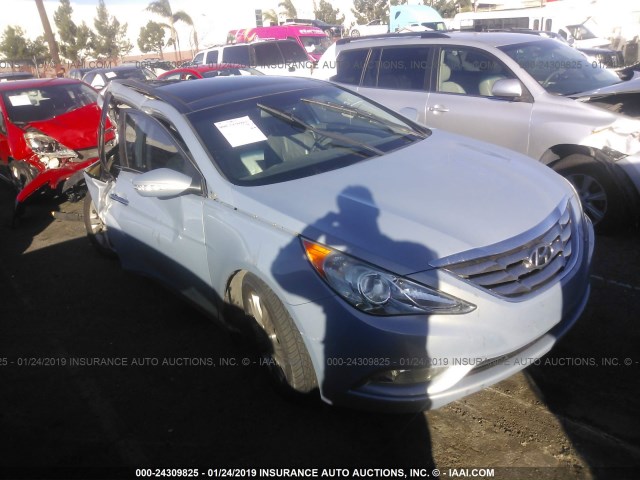 5NPEC4AC7CH333588 - 2012 HYUNDAI SONATA SE/LIMITED SILVER photo 1