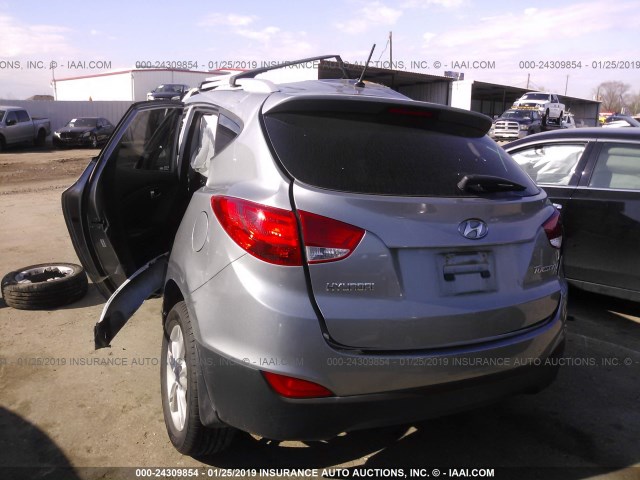KM8JU3AC4DU688789 - 2013 HYUNDAI TUCSON GLS/LIMITED 灰色 照片 3