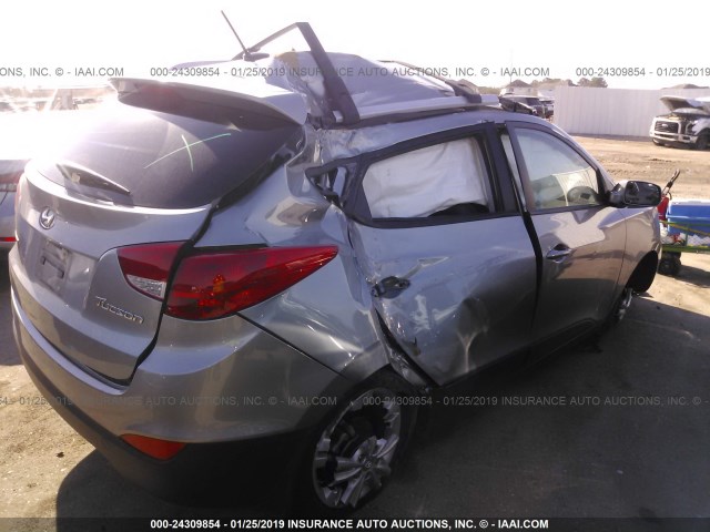 KM8JU3AC4DU688789 - 2013 HYUNDAI TUCSON GLS/LIMITED 灰色 照片 4