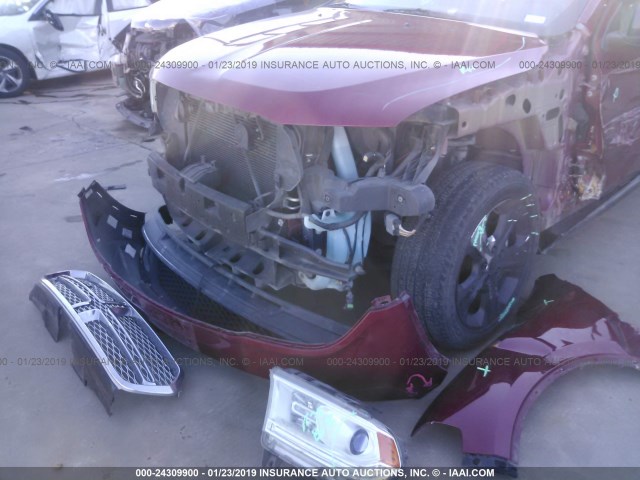 1C4RDHAG8EC513945 - 2014 DODGE DURANGO SXT RED photo 6