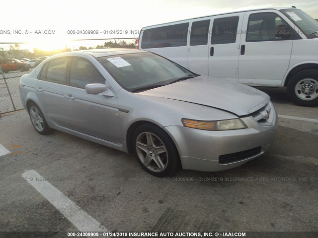 19UUA66214A054581 - 2004 ACURA TL SILVER photo 1