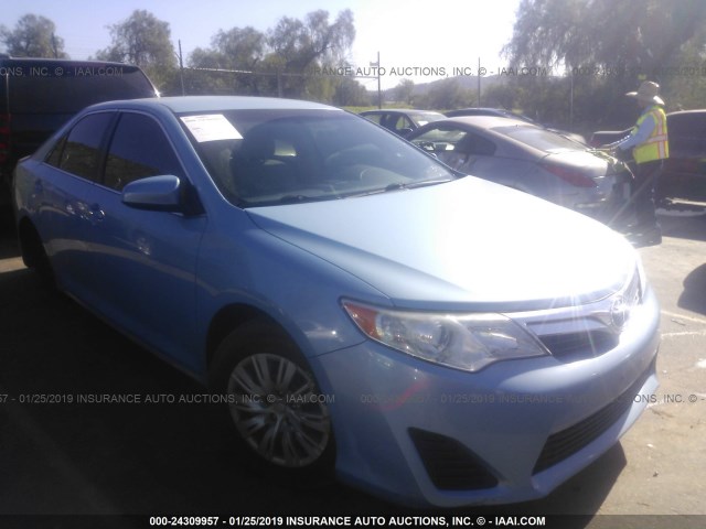 4T1BF1FK1DU647233 - 2013 TOYOTA CAMRY L/SE/LE/XLE Mavi foto 1