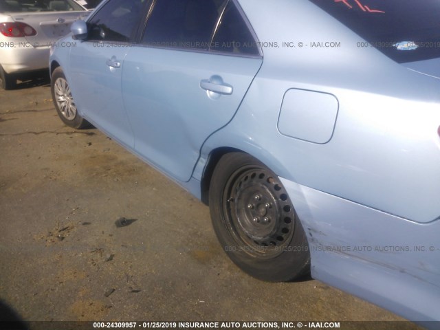 4T1BF1FK1DU647233 - 2013 TOYOTA CAMRY L/SE/LE/XLE Mavi foto 6