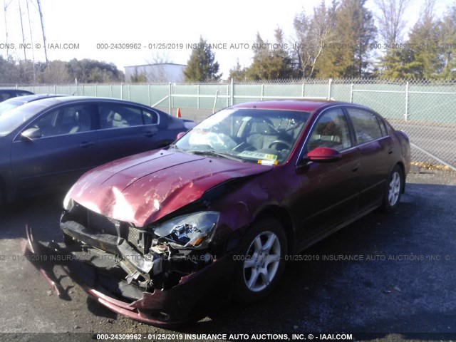 1N4AL11D15N442630 - 2005 NISSAN ALTIMA S/SL BURGUNDY photo 2