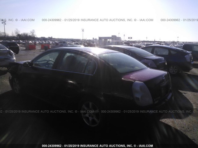 1N4AL11D15N442630 - 2005 NISSAN ALTIMA S/SL BURGUNDY photo 3