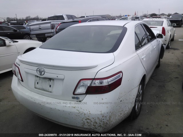 JTNBB46K773016672 - 2007 TOYOTA CAMRY NEW GENERAT HYBRID WHITE photo 4