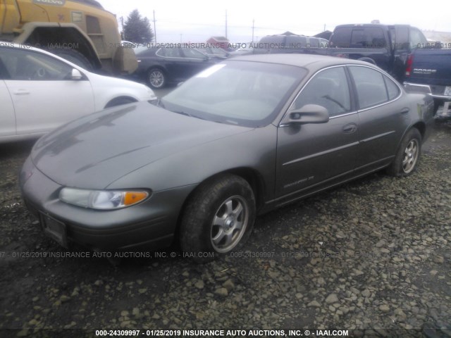 1G2WJ52M0WF249185 - 1998 PONTIAC GRAND PRIX SE GRAY photo 2