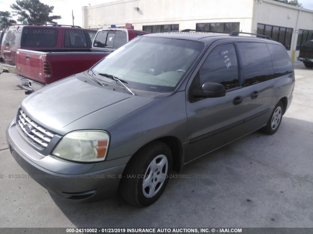 2FMZA51696BA06418 - 2006 FORD FREESTAR SE GRAY photo 2