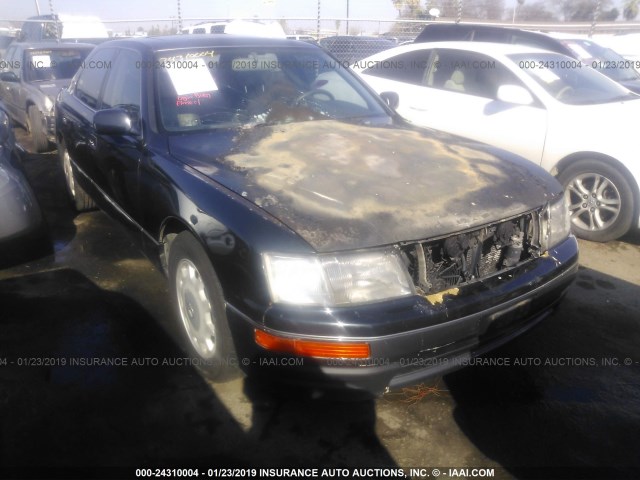 JT8BH22F7T0053182 - 1996 LEXUS LS 400 BLACK photo 1