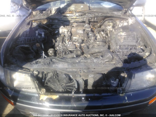 JT8BH22F7T0053182 - 1996 LEXUS LS 400 BLACK photo 10