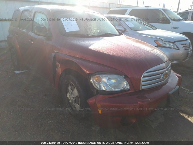 3GNCA13B49S510863 - 2009 CHEVROLET HHR LS Rojo foto 6