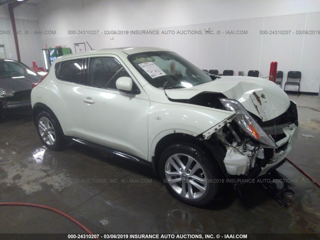 JN8AF5MV0CT124055 - 2012 NISSAN JUKE S/SV/SL WHITE photo 1