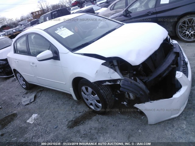 3N1AB61E08L624717 - 2008 NISSAN SENTRA 2.0/2.0S/2.0SL WHITE photo 1