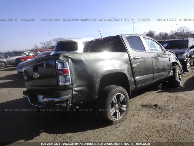 1GCGSCEN0J1107379 - 2018 CHEVROLET COLORADO LT GRAY photo 4