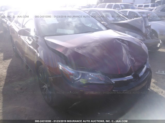 4T1BF1FK4HU691572 - 2017 TOYOTA CAMRY LE/XLE/SE/XSE წითელი ფოტო 6