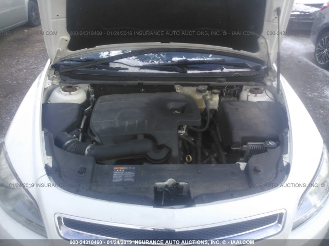 1G1ZC5E11BF280310 - 2011 CHEVROLET MALIBU 1LT 白色 照片 10