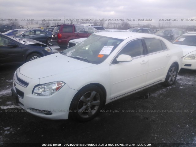 1G1ZC5E11BF280310 - 2011 CHEVROLET MALIBU 1LT 白色 照片 2