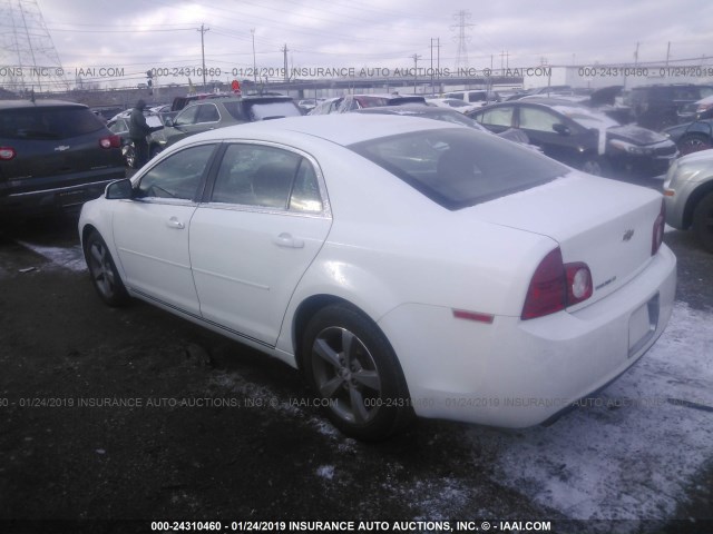 1G1ZC5E11BF280310 - 2011 CHEVROLET MALIBU 1LT 白色 照片 3