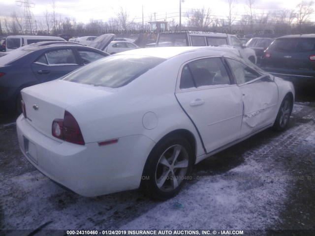 1G1ZC5E11BF280310 - 2011 CHEVROLET MALIBU 1LT 白色 照片 4