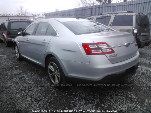 1FAHP2E81FG181415 - 2015 FORD TAURUS SEL SILVER photo 3