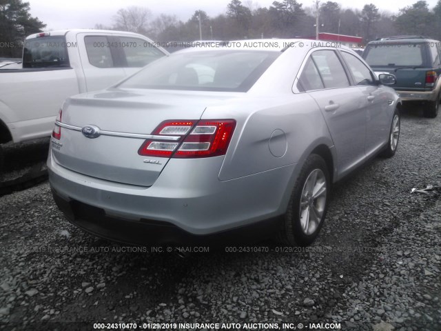 1FAHP2E81FG181415 - 2015 FORD TAURUS SEL SILVER photo 4